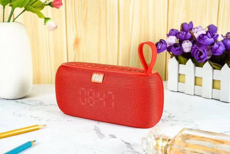 TG177 tela altavoz bluetooth subwoofer impermeable al aire libre doble diafragma de alta calidad de sonido portátil tarjeta de conexión de voz