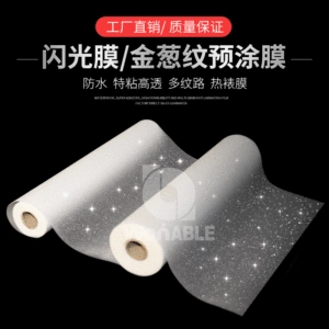 Флэш мембрана CPP Предварительная пленка Flash Golden Salot Bright Film Star Film New Craft Hot Mounting Film Color Spray