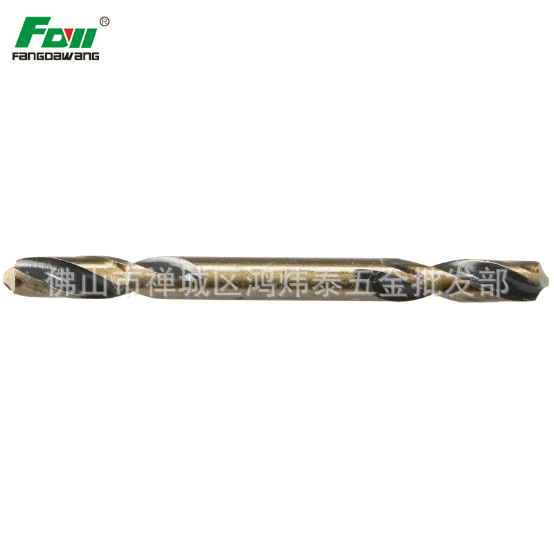 Fangdawang double-head drill stainless steel 9341 double-edged twist drill nozzle 3.2 3.5 4.2 5.2 6mm