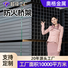 弱電噴塑橋架小區停車場用防火橋架槽式直通電纜橋架金屬電線橋架