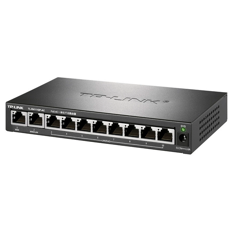 TP-LINK TL-R4111GP-AC integrated gigabit router POE easy to expand mesh host AP management