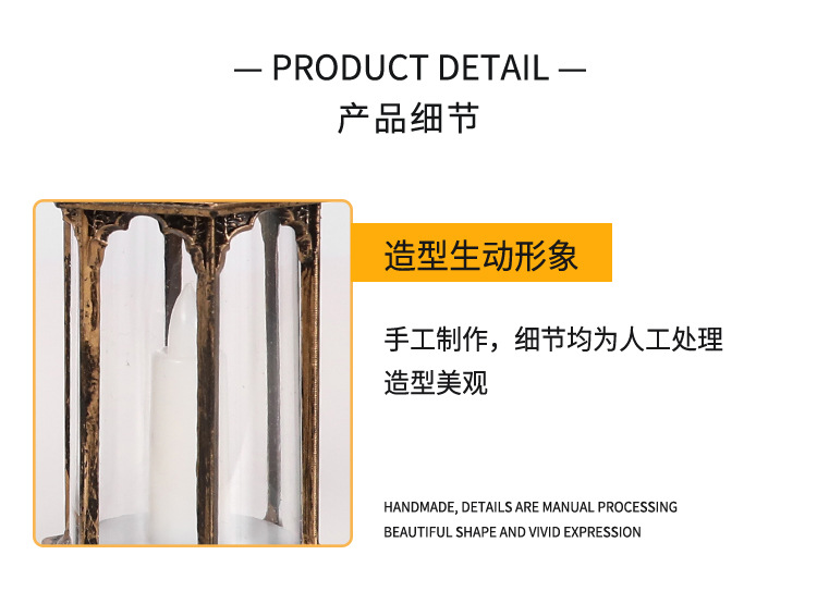 复古六角蜡烛风灯_07