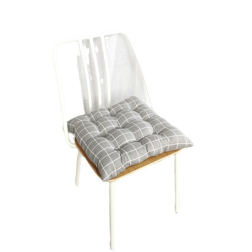 Exhaustive style soft cushion for export factory production, with binding straps and anti-slip, sofa chair cushion, compressed cross-border.