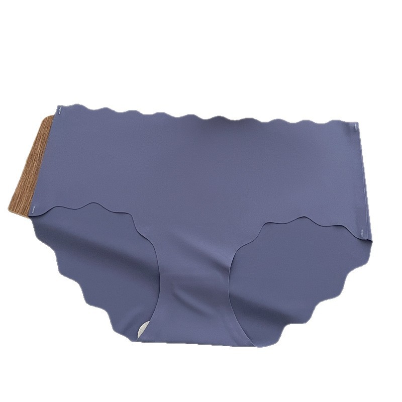 Hielo transfronterizo sin marcas ropa interior de secado rápido delgada de algodón transpirable comercio exterior de tamaño grande damas al por mayor entrepierna de algodón