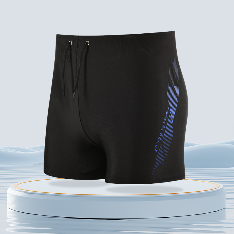 Pantalones de baño de hombre nuevo verano anti-avergonzado de moda para adultos pantalones de baño grandes sueltos profesionales de playa de secado rápido