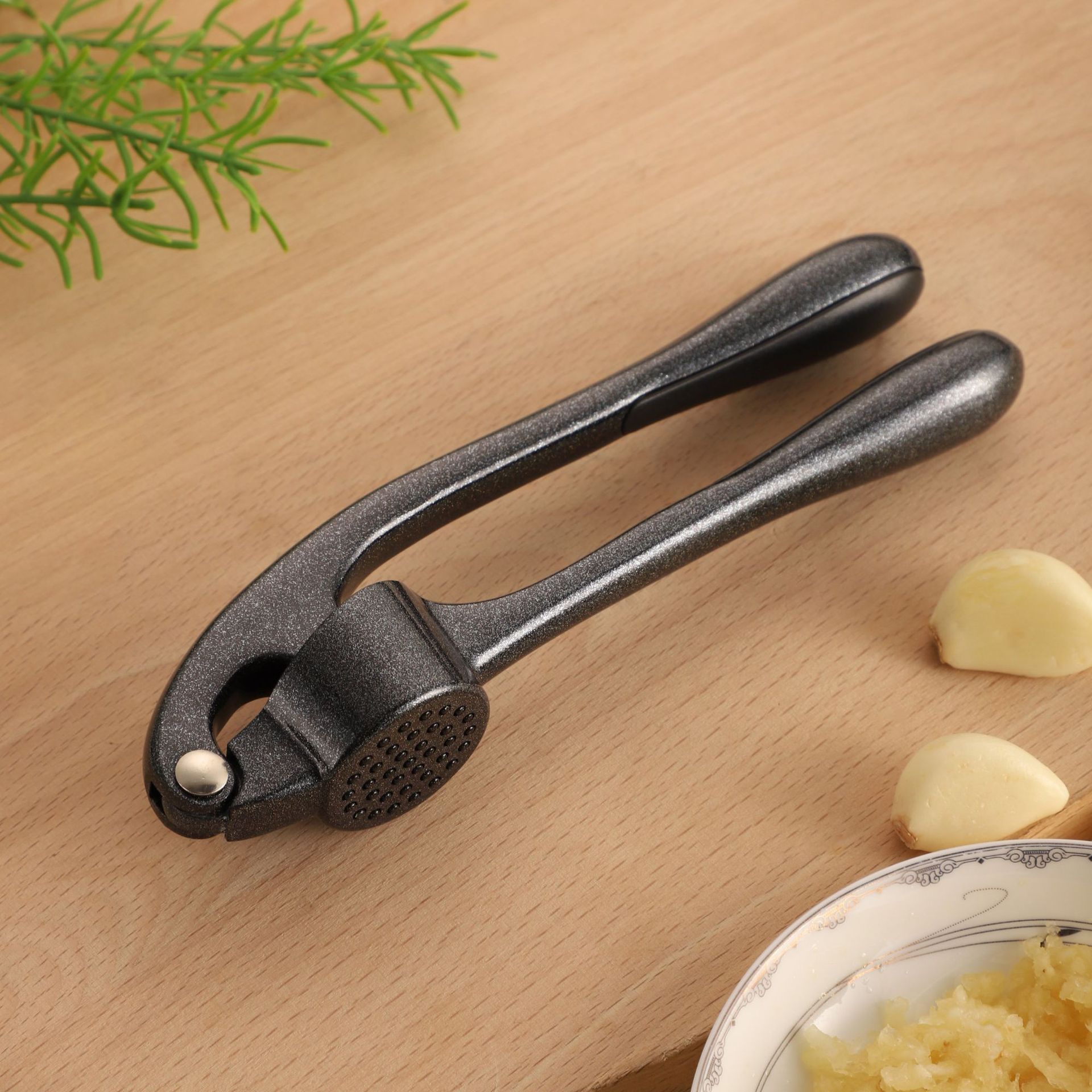 Artefacto de prensa de ajo de puré transfronterizo, cocina
