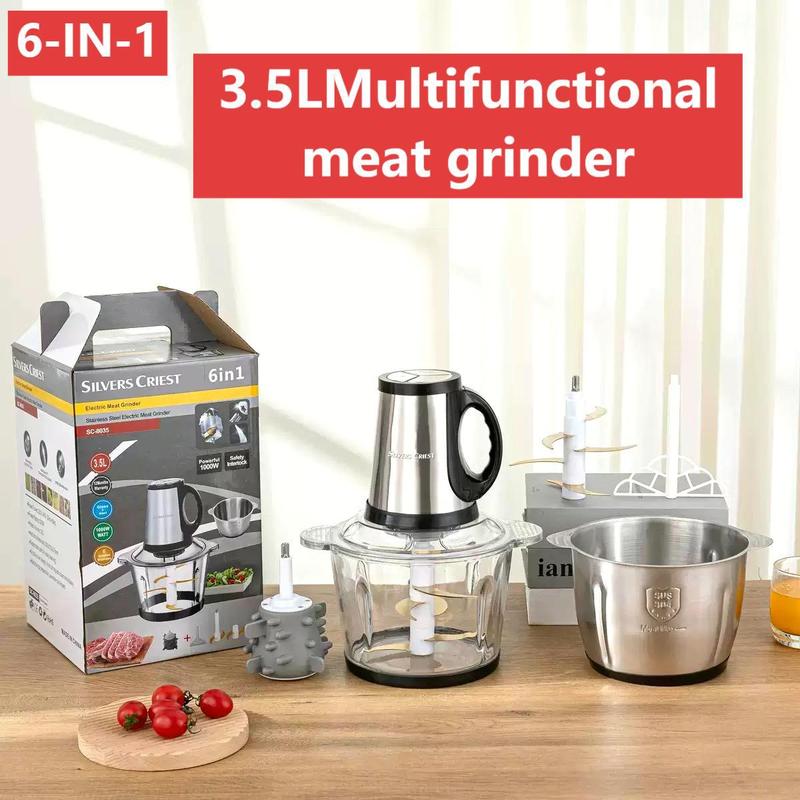 15L美規110VFufu machine 6L8L12Lウインチ電動多機能肉料理機|undefined