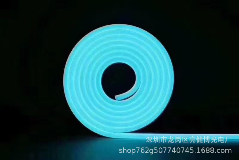 Juego de tiras de luces LED impermeables de silicona de bajo voltaje 12 V - Tira de luces de neón para iluminación decorativa empotrada en armarios