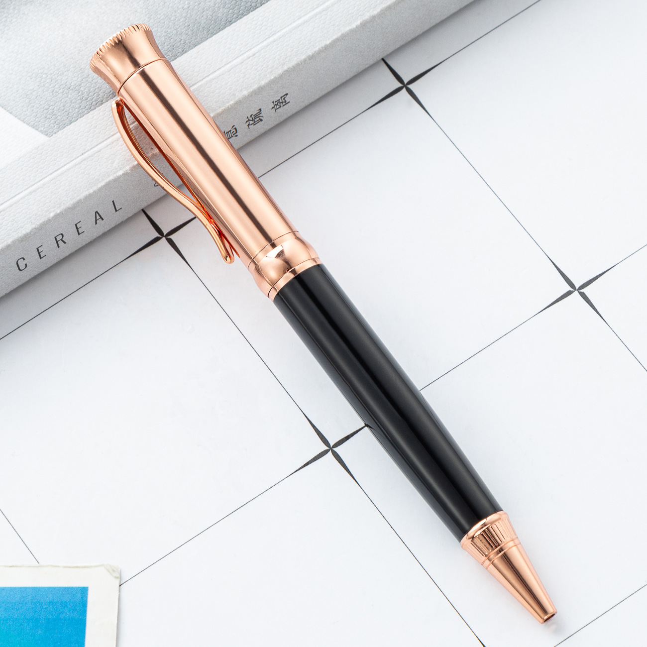 Fábrica directa de publicidad bolígrafo neutro bolígrafo de metal regalos bolígrafo de firma bolígrafo de conferencia bolígrafo giratorio