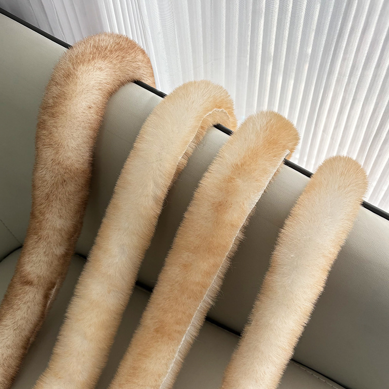 定制仿獭兔毛条DIY装饰辅料服装领口门襟袖口包边条毛条旗袍帽条