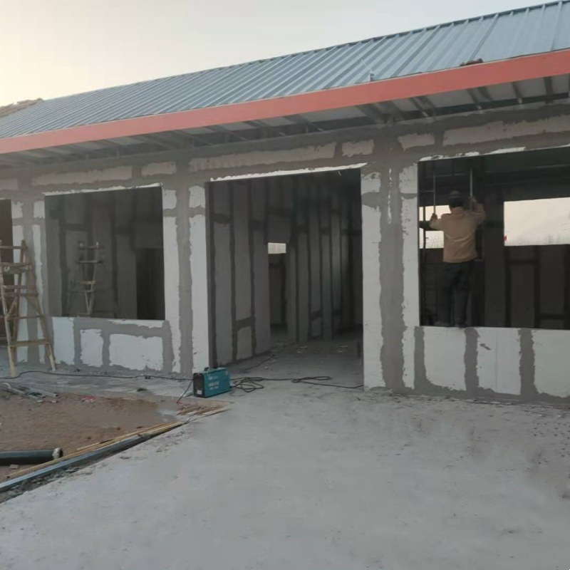 轻质水泥隔墙板农村自建房 隔音保温隔墙板施工便捷聚苯颗粒墙板