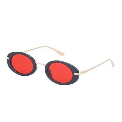 Steampunk Style Sunglasses Women's Trendy Personalized Small Frame Sunglasses Men's Cross-Border Trendy Glasses Wholesale  New Style