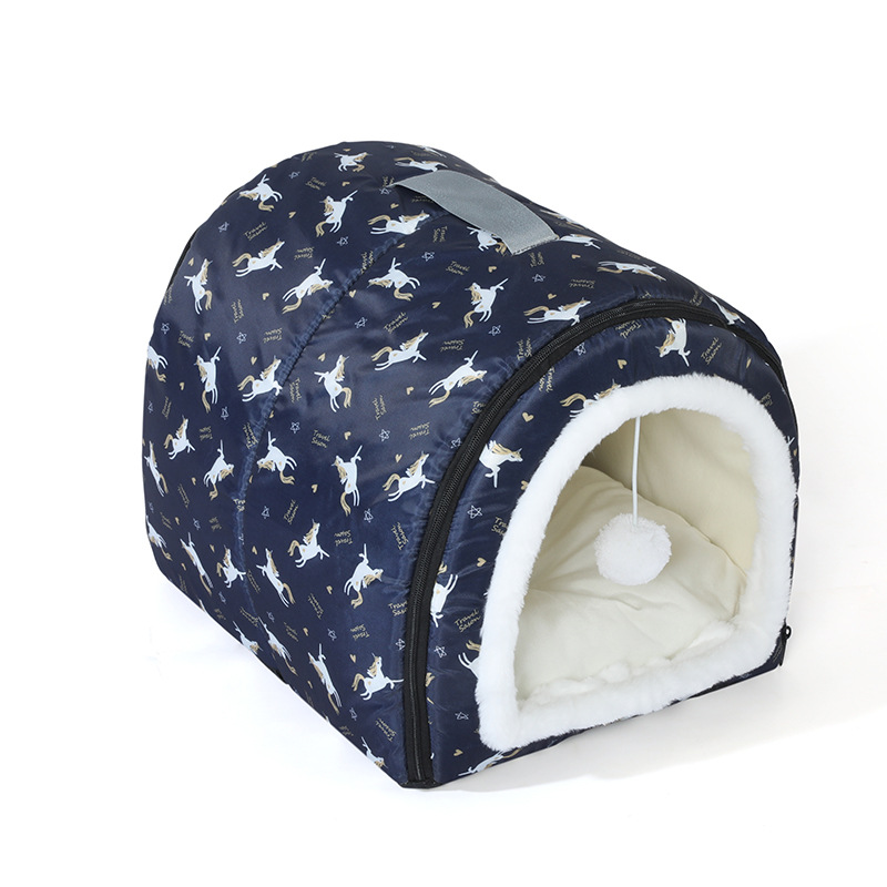 Perrera Four Seasons Universal Desmontable Lavable Verano Al aire libre Impermeable Invierno Cálido Villa Casa para perros Colchón para gatos Colchón para perros