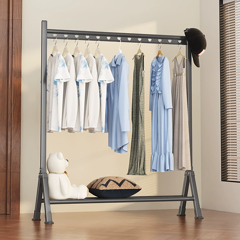 Одиночный стержень напольный сушильный шкаф вешалка для спальни балкона вешалка для домашнего белья вешалка для общежития вешалка для одежды