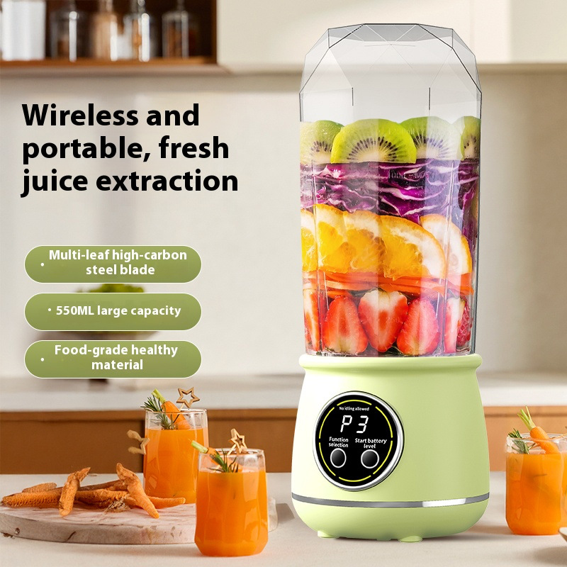 High-End Household Small Juicer Portable Charging Juice Cup Outdoor Juice Juice Cup Multi-Function Juice Machine