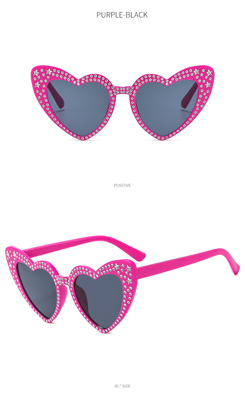 Occhiali da sole a cuore per donna eleganti con strass alla moda_voghion.com