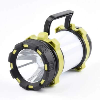 Led Portable Light USB Charging: UV fənərlər - black-green-portable-searchlight