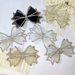 Hot Hot Bow high quality High Heels Wedding Shoes Shoe Buckle All-match Detachable Shoes Flower Shoes Bag