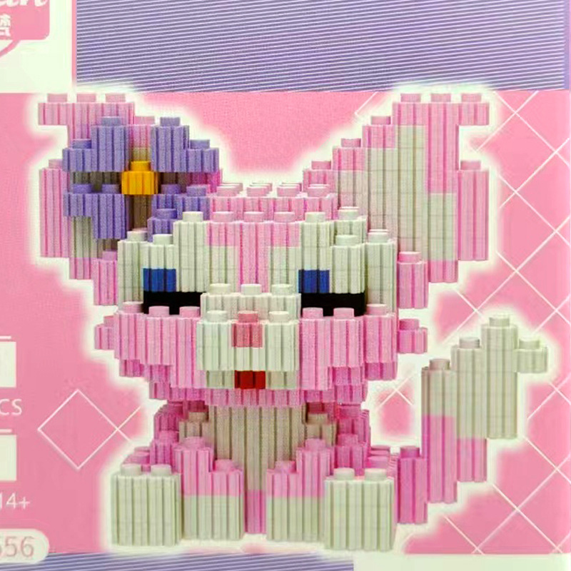 レゴ連続マイクロ粒子ビルディングブロック、サンリオ小箱、子供用教育玩具、小さなギフト、工場卸売と互換性があります。|undefined