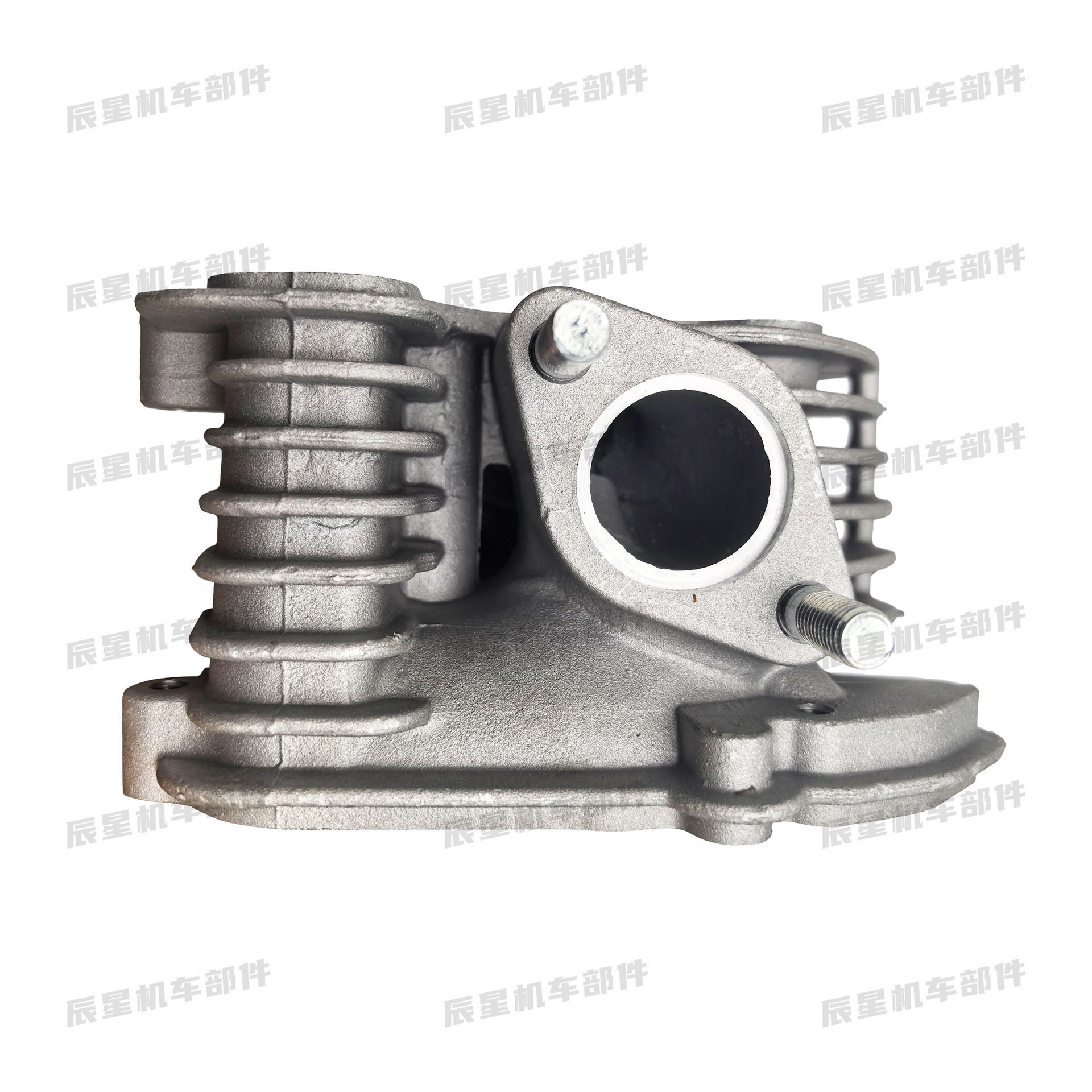 Pedal motorcycle engine parts GY6-200cc cylinder head assembly