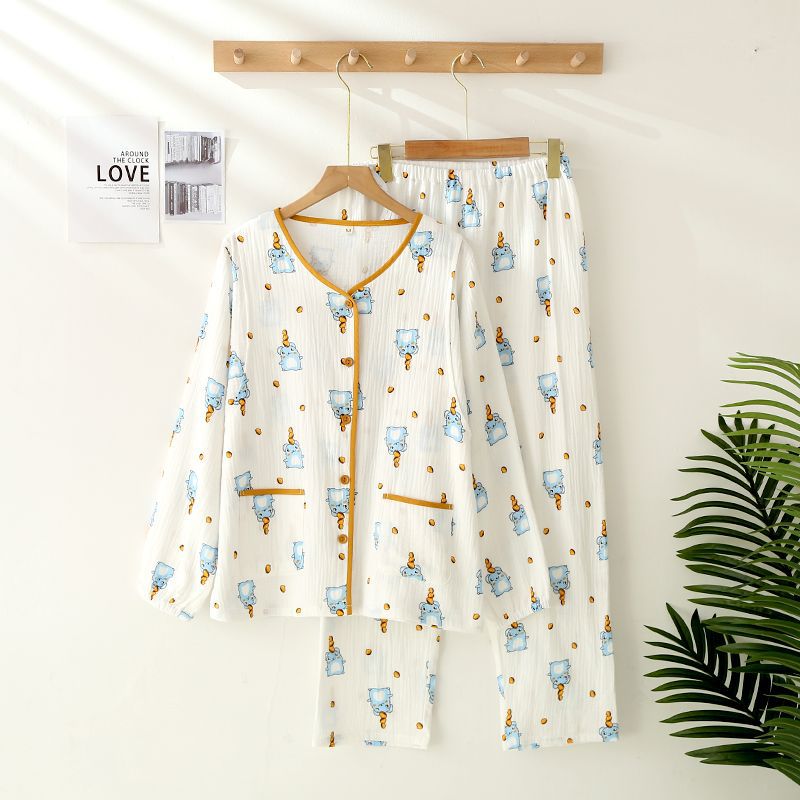 라운드넥-크레이프-블루쥐-화이트