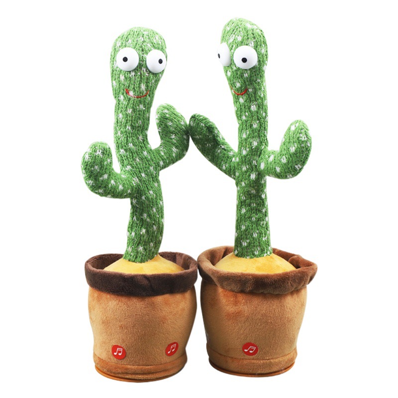 Tiktok mismo estilo celebridad de Internet giro baile cactus transfronterizo Amazon canto giro cactus peluche juguete