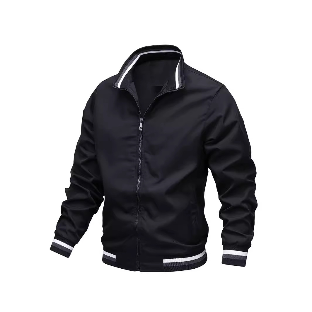 Men's Lightweight Spring Autumn Jacket Oversized Windbreaker_voghion.com