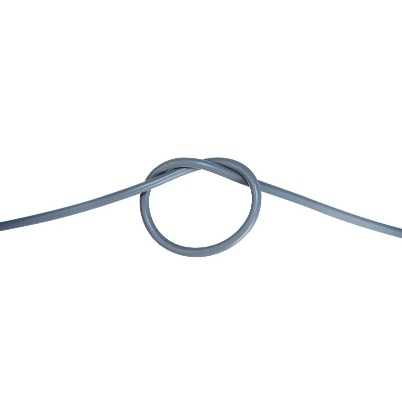 Factory direct sale 2464 gray PVC red and white core copper clad steel signal wire DC power cord two-core over powder coated wire