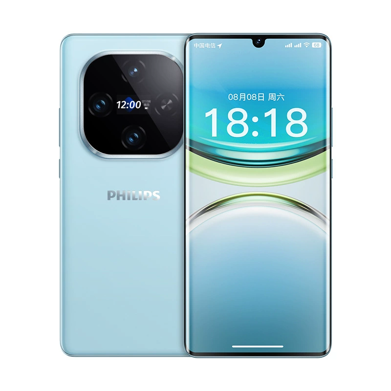 Philips умные часы, элитный мобильный телефон, Android, поддержка всех стандартов сетевой связи, широкий экран