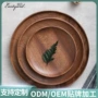 圆形定制复古风干果早餐盘