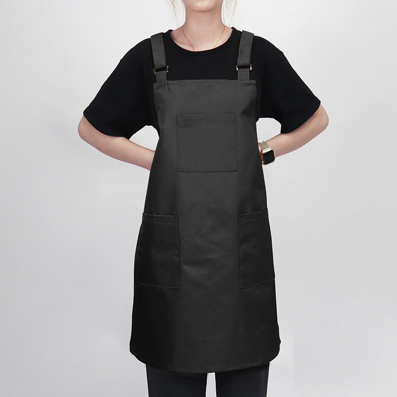 Impermeable a prueba de aceite delantal mujer cocina catering camarero mono leche té cafetería guardapolvos chaleco masculino delantal