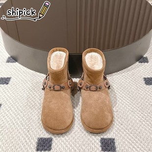 �ͼ�25�¿�Ӻ���Ƥëһ�wѩ��ѥŮ��ë��ѥ����Ь