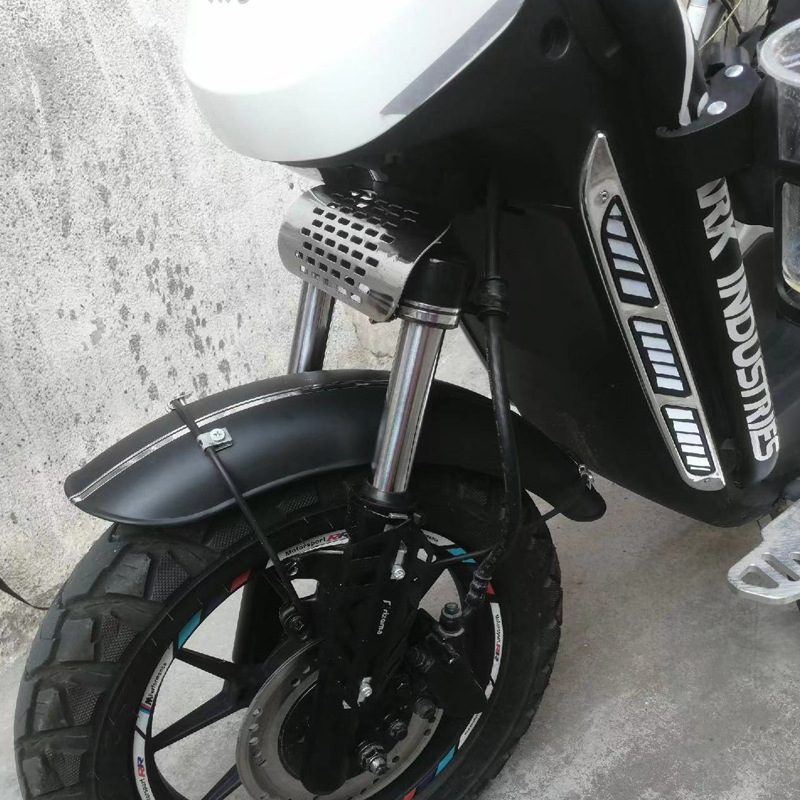 Motorcycle Modified Fender Cg125 Motorcycle Retro Modified Fender Front Mudguard Water Cover to Protect from Dirt and Rain