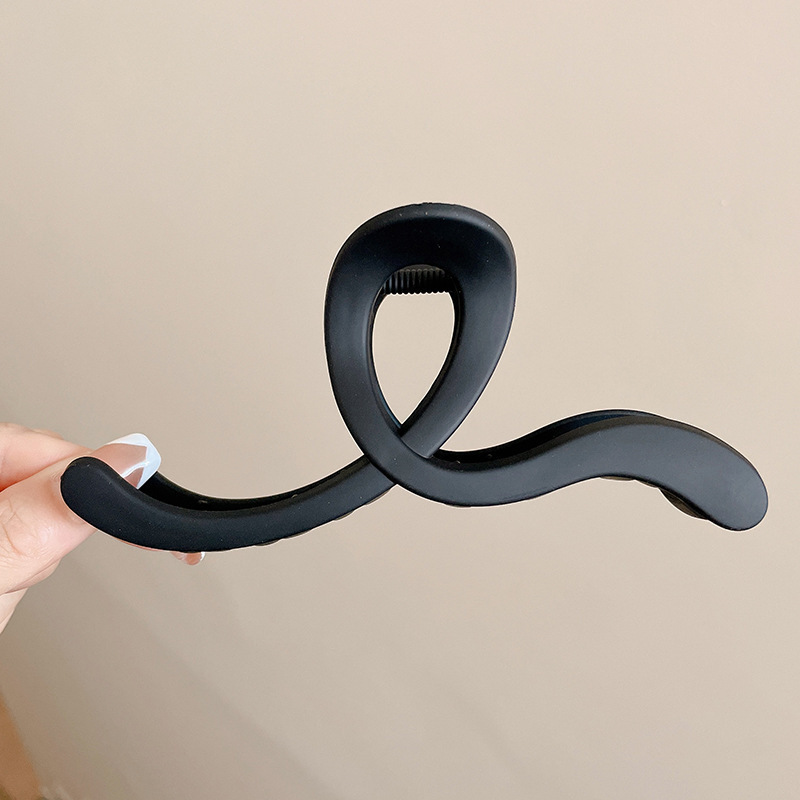 2025 estilo coreano nuevo clip de tiburón grande temperamento elegante pinza para el cabello de alta calidad para mujer