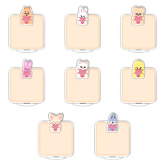 STRAY KIDS 漫画シンプルスタンド小型カレンダーデスクカレンダーアクリルデスクトップ装飾品アクリルスタンド