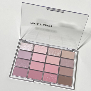 MUGELEEN Awakening 16 Color Eyeshadow Matte Pearlescent Fine Flash Low Saturated Earth Color Daily Korean Eyeshadow Plate