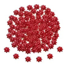 100Pcs 25cm Mini Confetti Gift Wrap Bows Christmas Gift Bow|ms