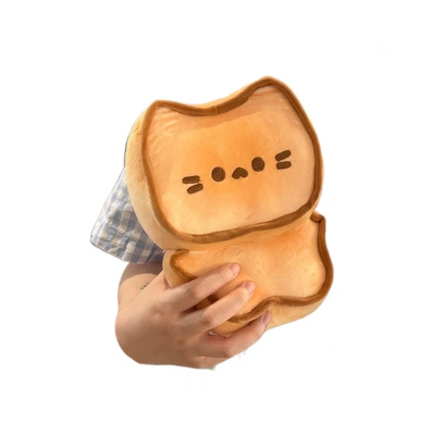 cat plush toy, cartoon bread | Oyuncaq yastıqlar