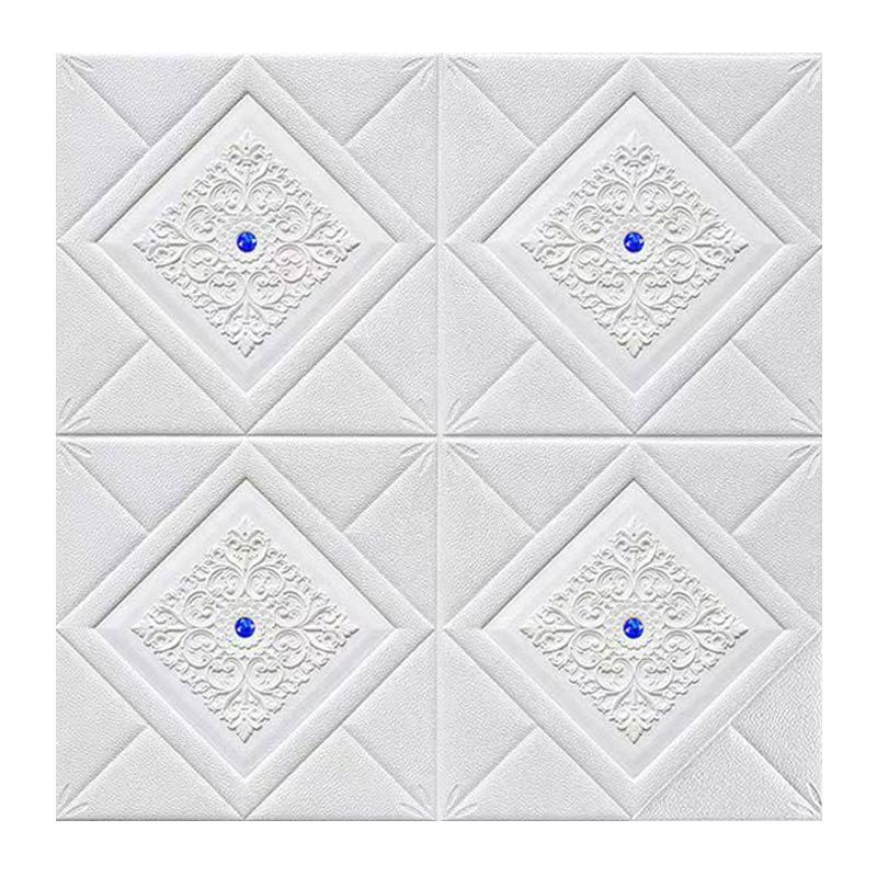 5mm 향기로운 화이트와 6mm 블루 다이아몬드