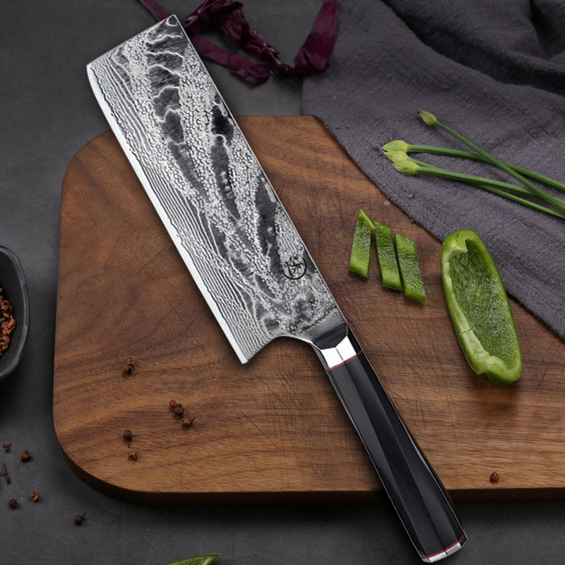 Yangjiang Damascus Chinese style kitchen knife kitchen Stainless steel Knife household section Cleaver Kitchen knife wholesale