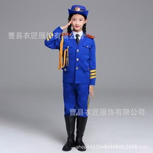 仪仗班升旗手服装儿童演出服中小学生升旗仪式乐队礼服仪仗队学校