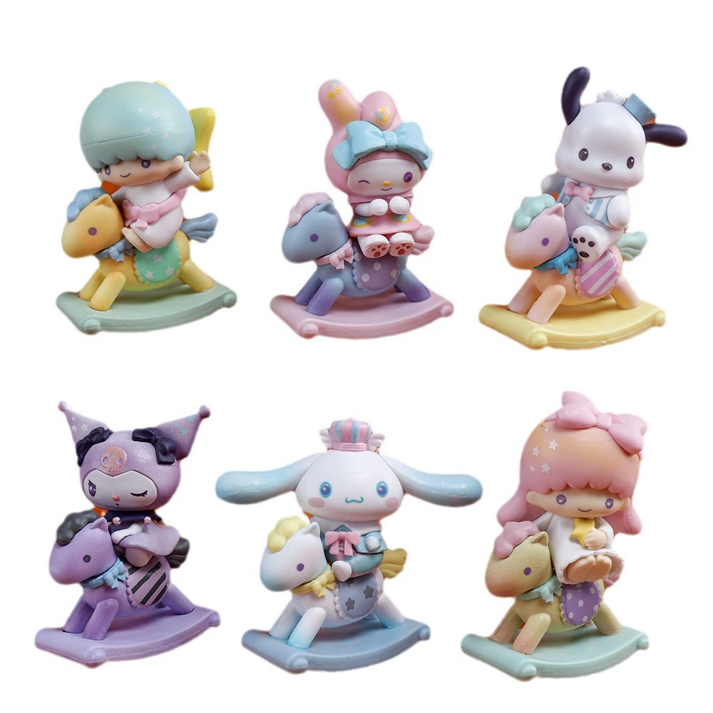Фигурки в слепой коробке Melody, ПВХ коллекция, разные стили