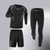 Long-sleeve, trousers, shorts, set, 3 piece set