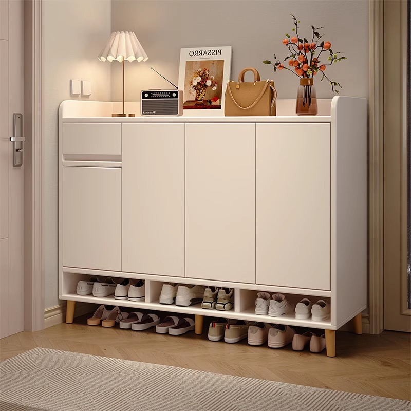 Gabinete de zapatos doméstico, armario de puerta de entrada, armario de puerta de entrada, nuevo armario de almacenamiento de gran capacidad, rack de zapatos de balcón