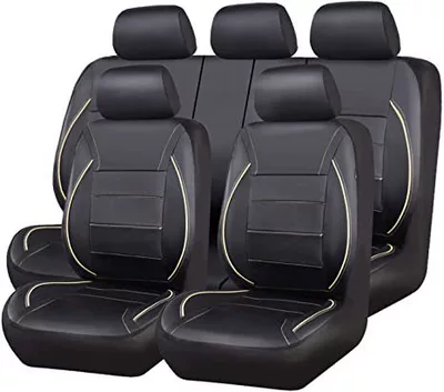 Universal seat cover, Temu, Mercado Libre, Europe, America - beige-strip-2-piece-set-single-seat