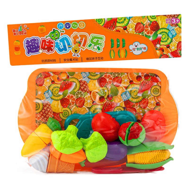 Casa de juegos para niños colección de juguetes de simulación para niños cajero juguetes cake corte fruta supermercado cajero traje