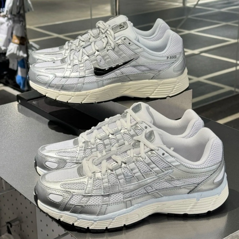 Cross-Border P6000 Sports Shoes, Retro Dad Shoes for Men and Women, Non-Slip, Wear-Resistant, Outdoor Casual, Breathable, Versatile Running Shoes