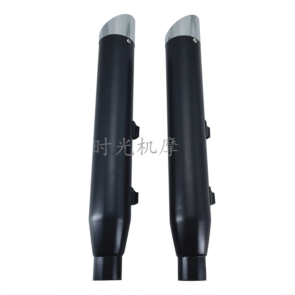 Applicable to Harley 883 1200 48 72 modified cobra exhaust modified beveled cobra exhaust pipe