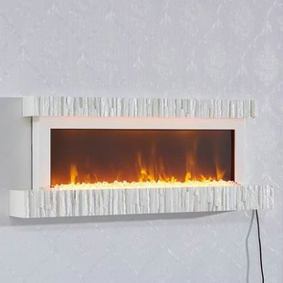Wall Hanging Wall Furnace Core Customized Furnace Core Crystal Stone Colorful Simulation Flame European Electric Fireplace Decorative Furnace Core Warm Air