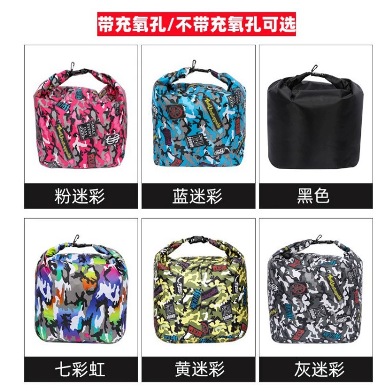 Foldable handheld bag, increased thickness, oxford cloth